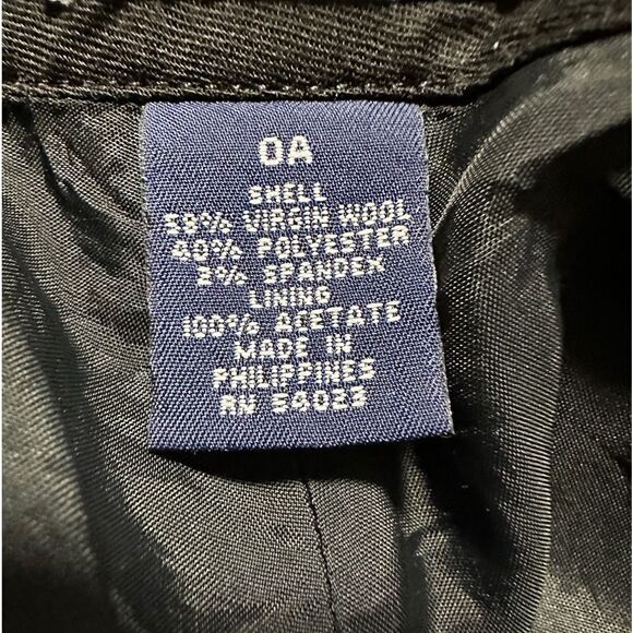 Gap wide leg grayish black pants. Size 0A - Picture 6 of 8